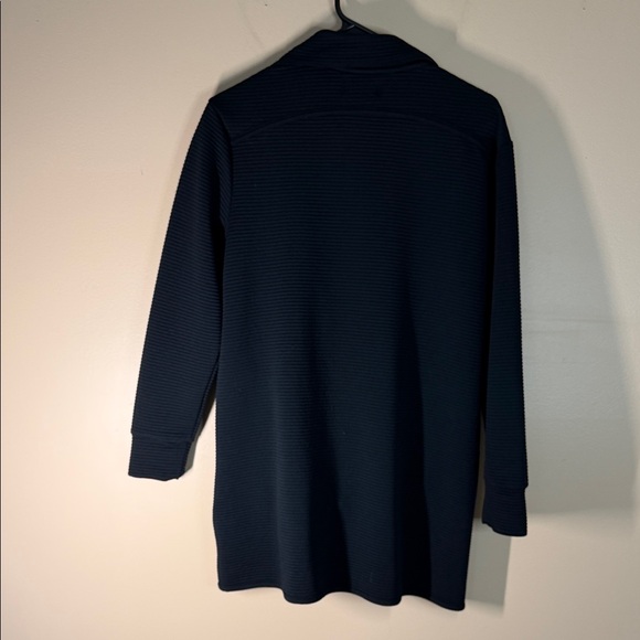 MPG Black Ribbed Performance Zip Jacket - Picture 6 of 7